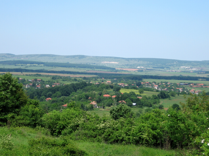 Изглед на село Веслец