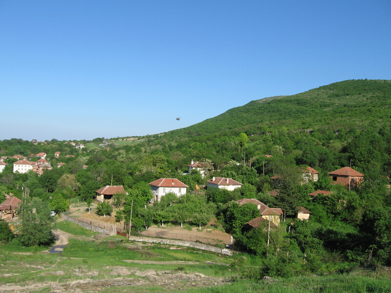 Изглед на село Долна Вереница