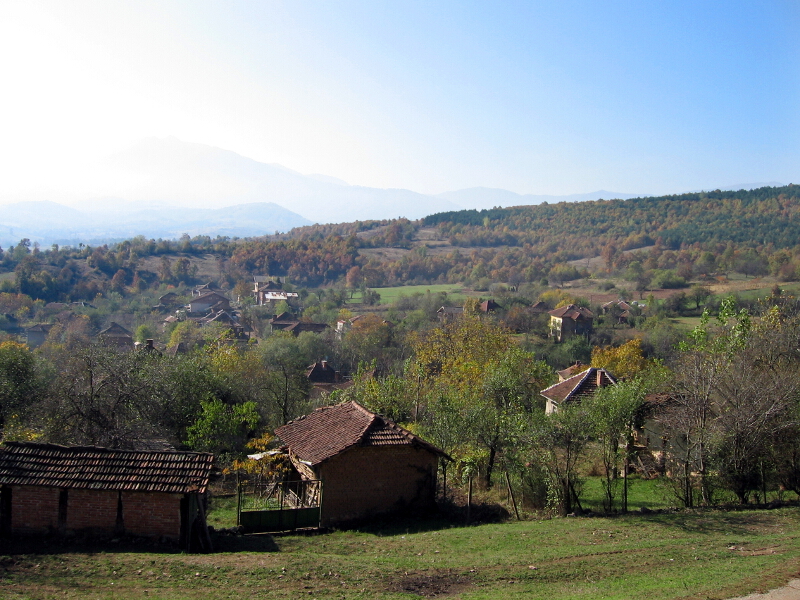 Изглед на село Драганица