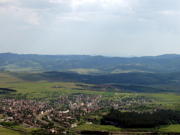 Град Драгоман - панорама